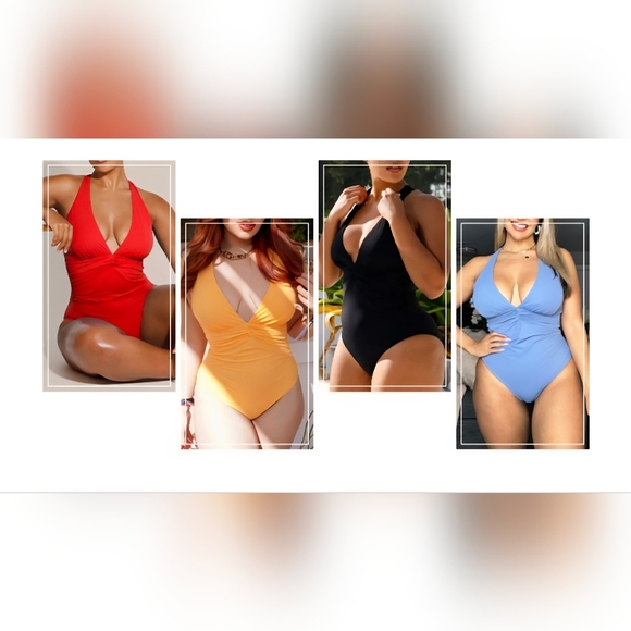 SHAPELLX Women's One Piece Swimsuit #882 - Picture 12 of 14
